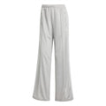 Grey adidas Originals track pants with wide leg and elastic waistband