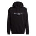 adidas Originals black pullover hoodie with front kangaroo pocket and drawstring hood