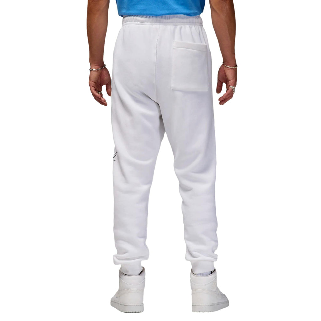 Men's Nike Essential Fleece Baseline Pants White/Legend Blue FD7345-100