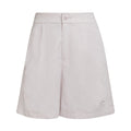 adidas Originals pink chino shorts with button waistband and front pleats