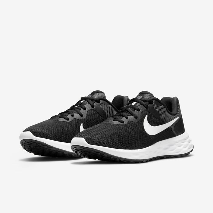 Women's Nike Revolution 6 DC3729-003 Sneakers Black Low Top Road Running Shoes