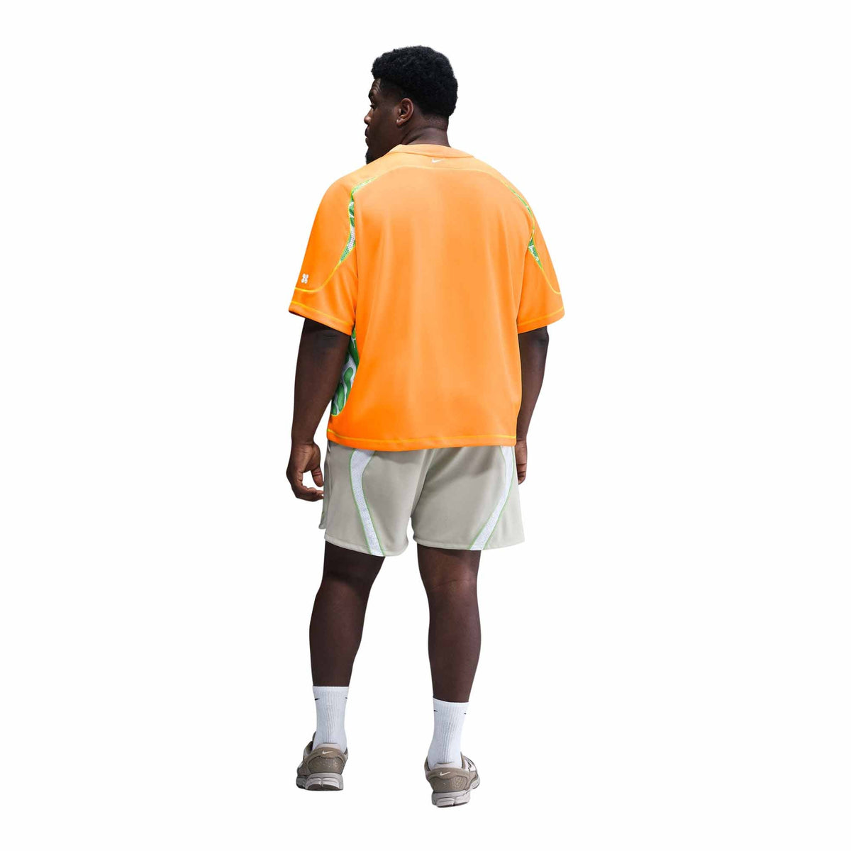MENS NIKE PROJECT FROG SHORT SLEEVED TOP_SUNDIAL/SUNDIAL/GREEN STRIKE/WHITE
