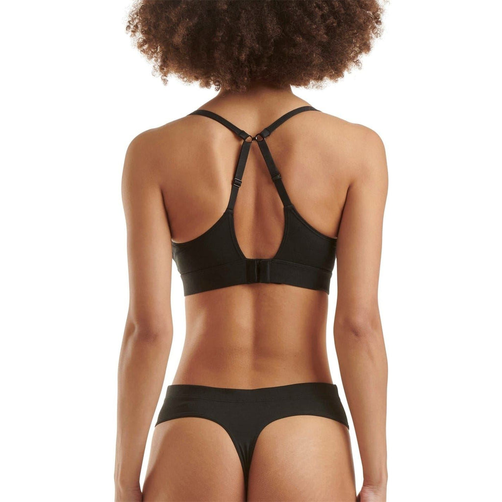 adidas Originals Comfort Flex cotton triangle bra, soft and breathable top with a comfortable fit, featuring a minimalist design.