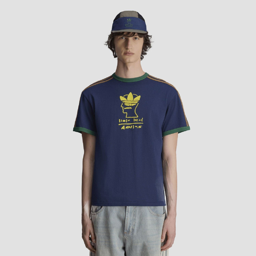 adidas Originals Brain Dead T-shirt featuring bold graphic design and comfortable cotton fabric, casual wear for street style.