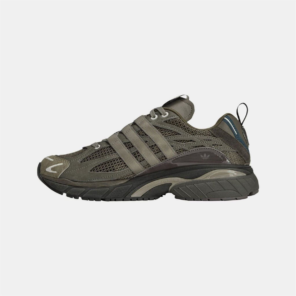 adidas Originals Cushion STFM trainers in grey and white with cushioned soles and stylish design, perfect for casual wear