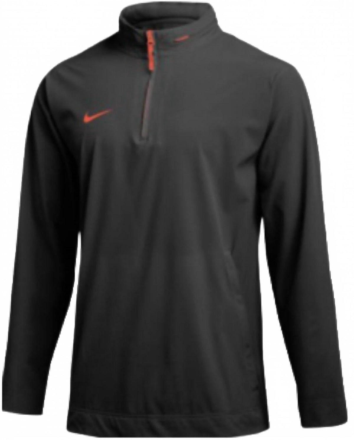 Men's Coaches Jacket In Black/team Orange