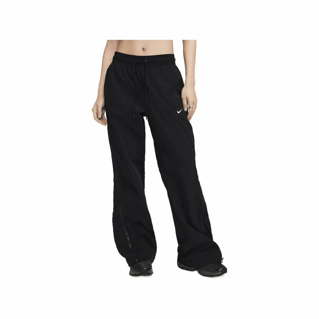 Women's Mid Rise Repel Zip Pants In Black