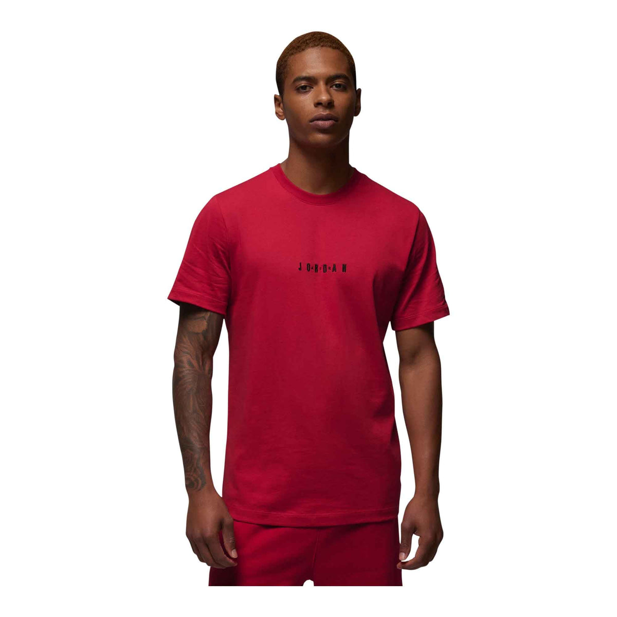 MENS JORDAN AIR T SHIRT_GYM RED/BLACK/BLACK