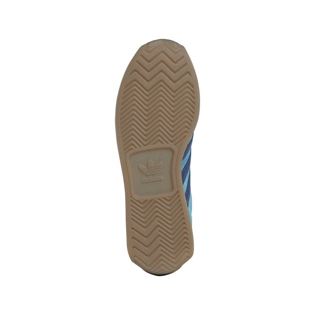 Gum rubber outsole with zigzag tread for blue adidas Originals Country Japan trainers