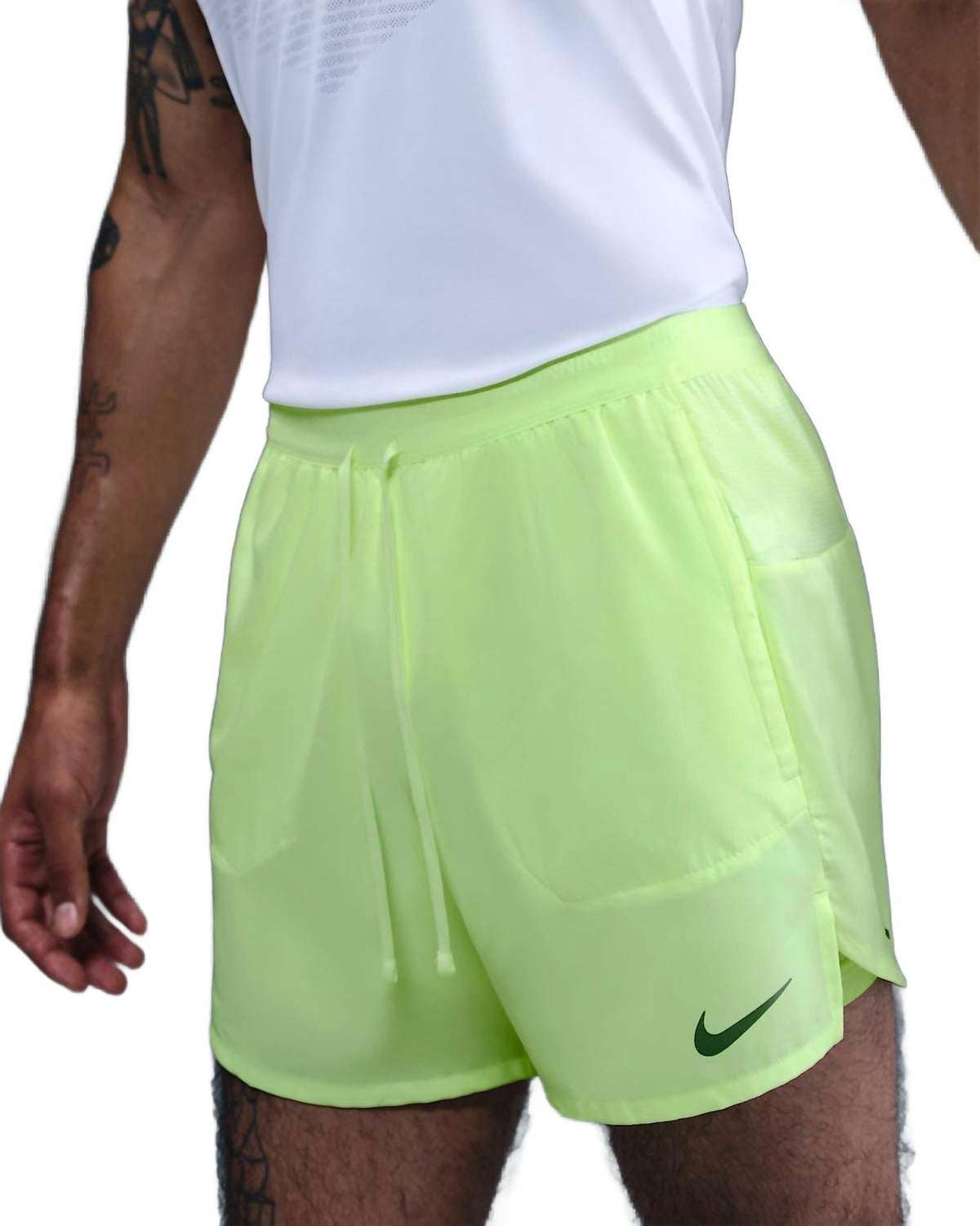 Dri-Fit 5" 2-In-1 Running Shorts In Barely Volt