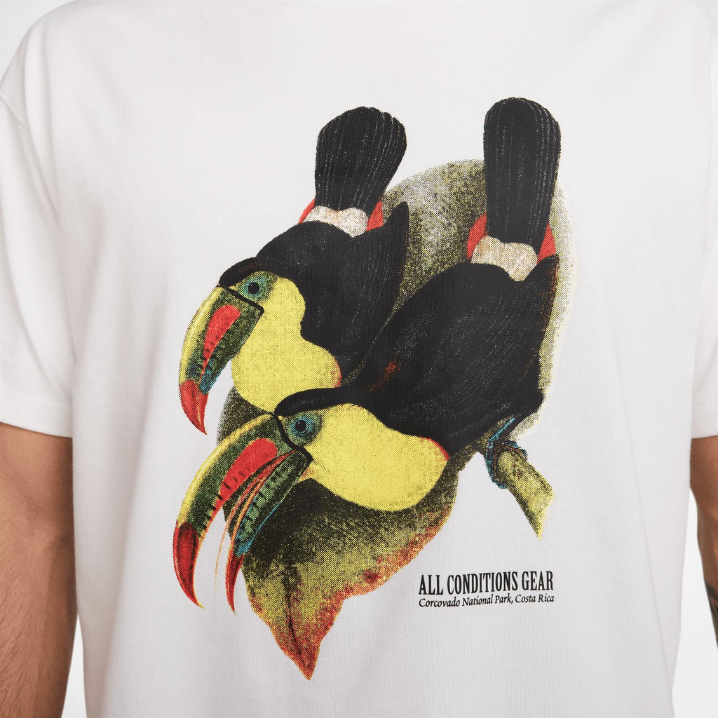 Men's Acg Toucan Dri Fit Shirt In Summit White