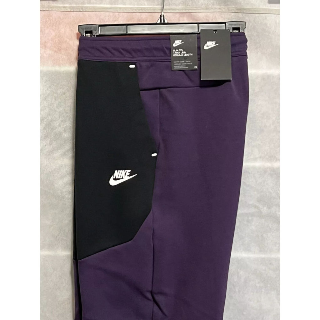 Men's Nike Sportswear Tech Fleece Joggers Purple/Black CU4495-503