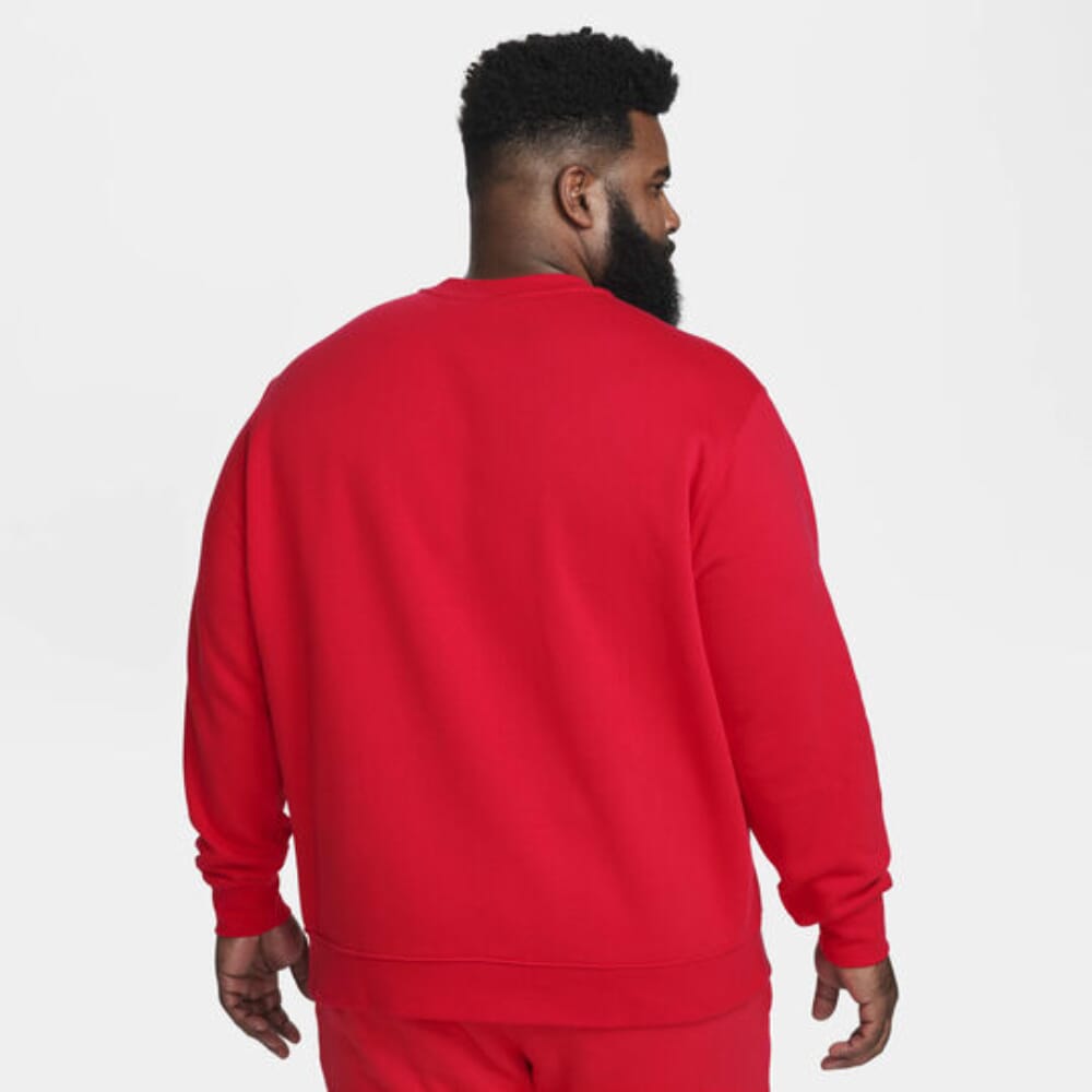 Men's Nike Sportswear Club Fleece University Red/White BV2662-657