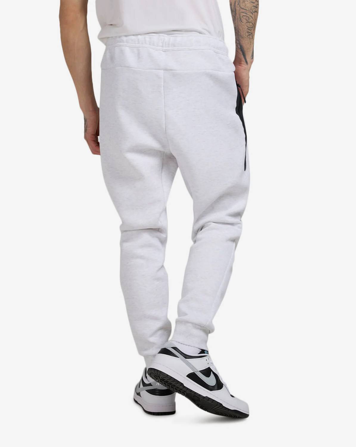 Men's Tech Fleece Joggers In Birch Heather/black