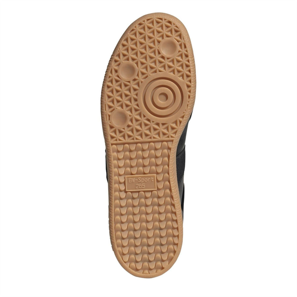 Tan gum outsole with deep tread and adidas marking for adidas Originals sneakers