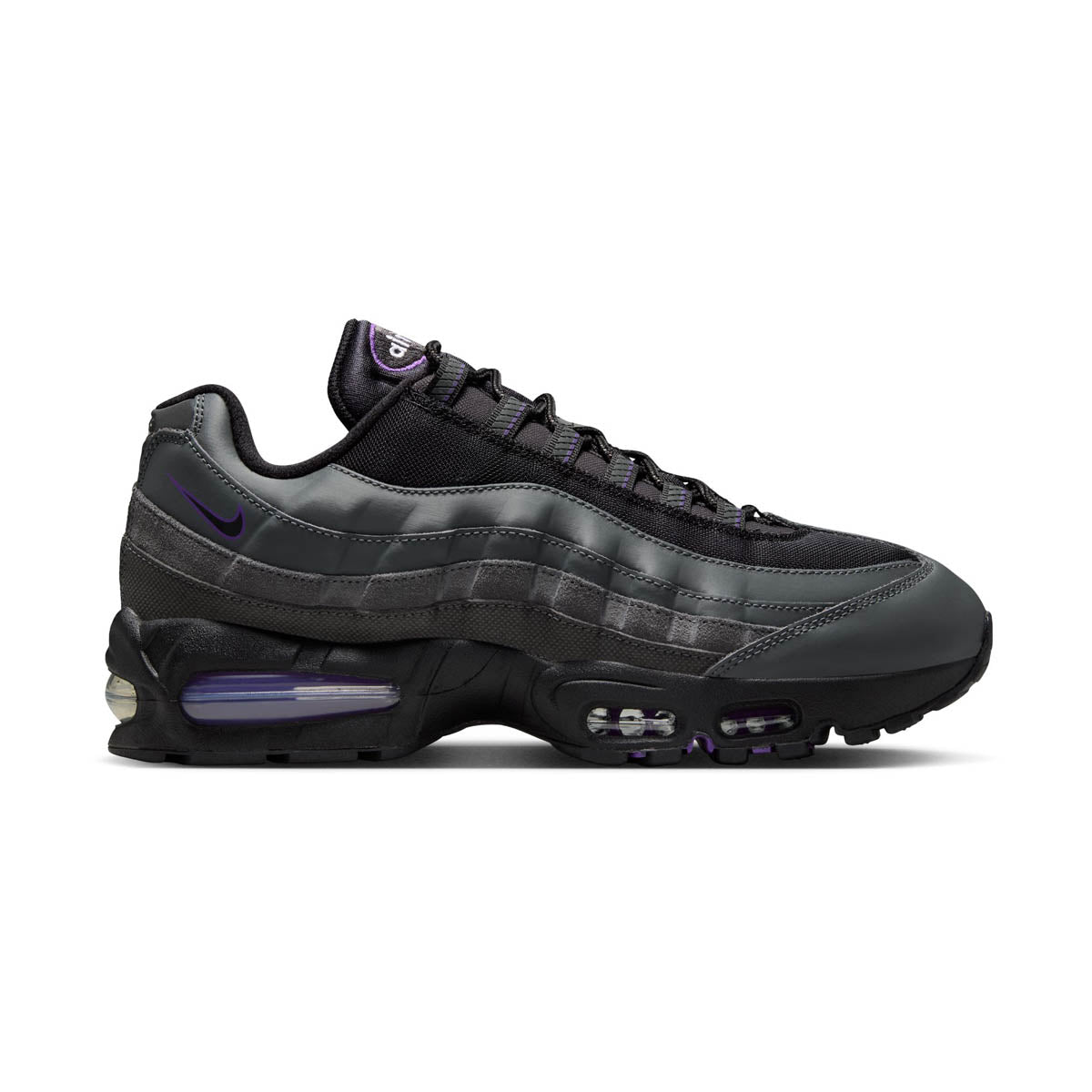 Nike Air Max 95 Big Bubble 'Iron Grey Wild Grape' Men's Shoes