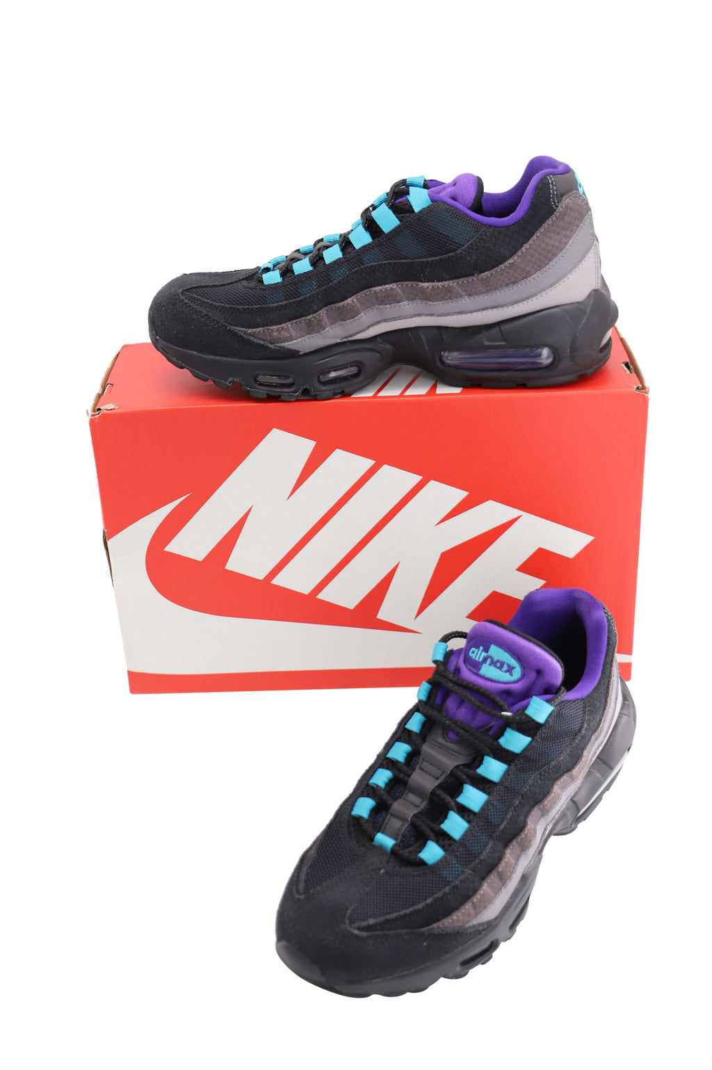 Nike Air Max 95 Black Grape in Black Nylon