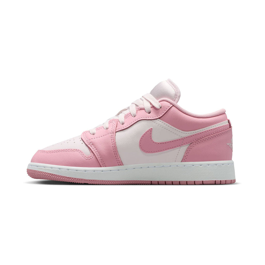 Air Jordan 1 Low 'Soft Pink White' Big Kids' Shoes