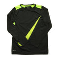 Nike Boys Black | Green Athletic Top