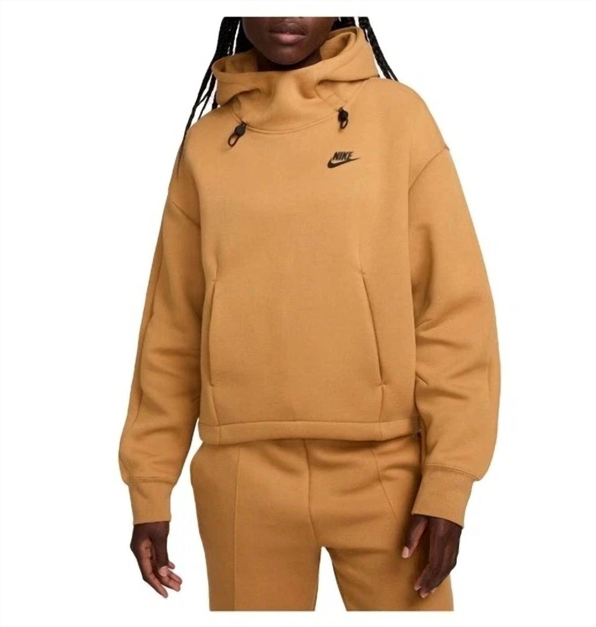 Women's Sportswear Tech Fleece Oversized Hoodie In Tan