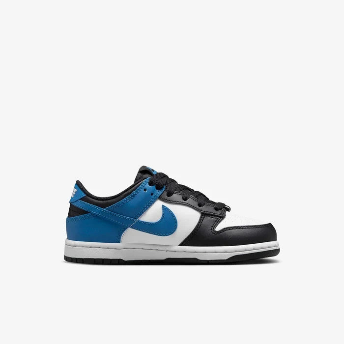 Nike Dunk Low DH9756-104 Sneaker Kids  White Black Leather Lifestyle Shoes