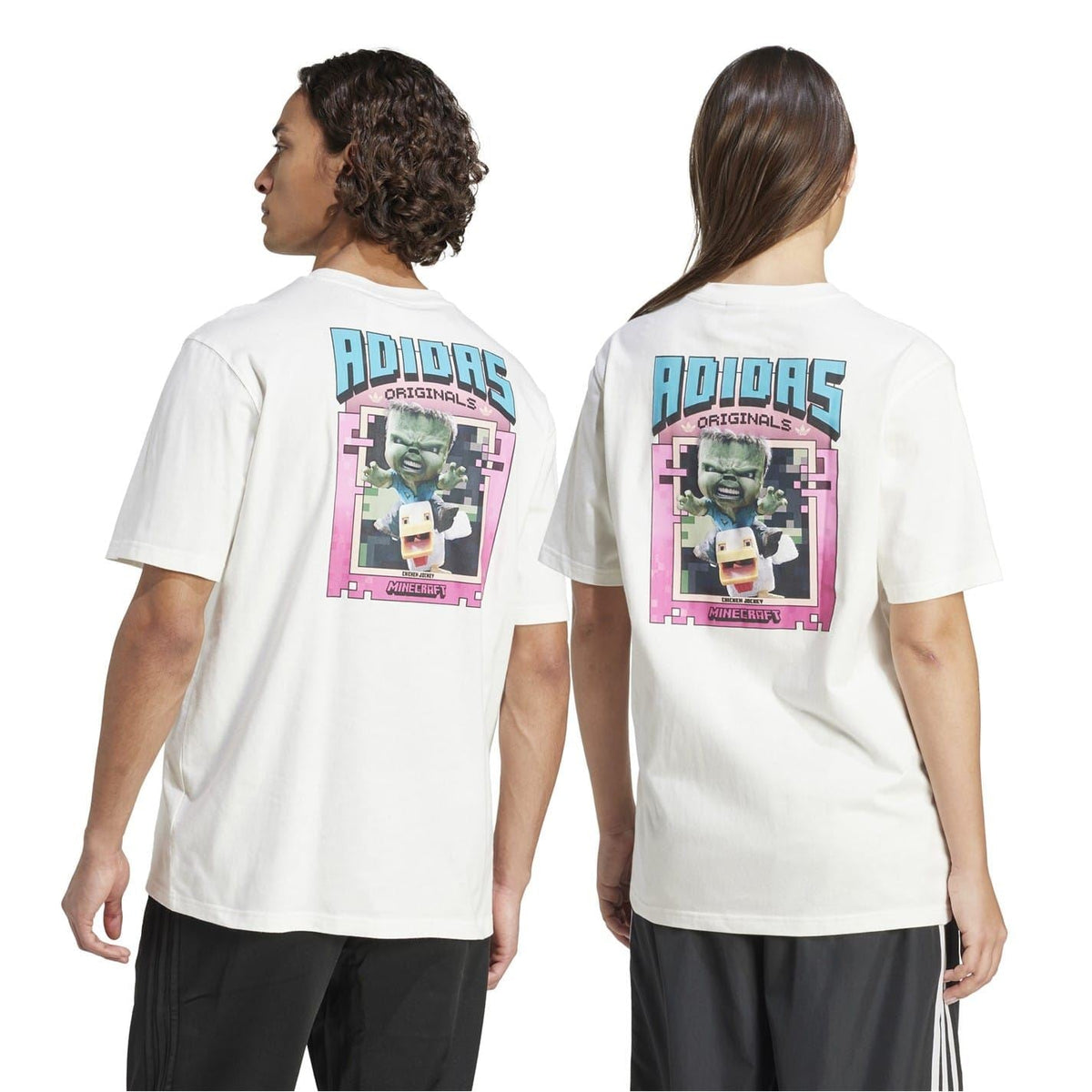 adidas Originals crew neck short sleeve jersey t-shirt with ribbed collar, soft fabric, in classic style.