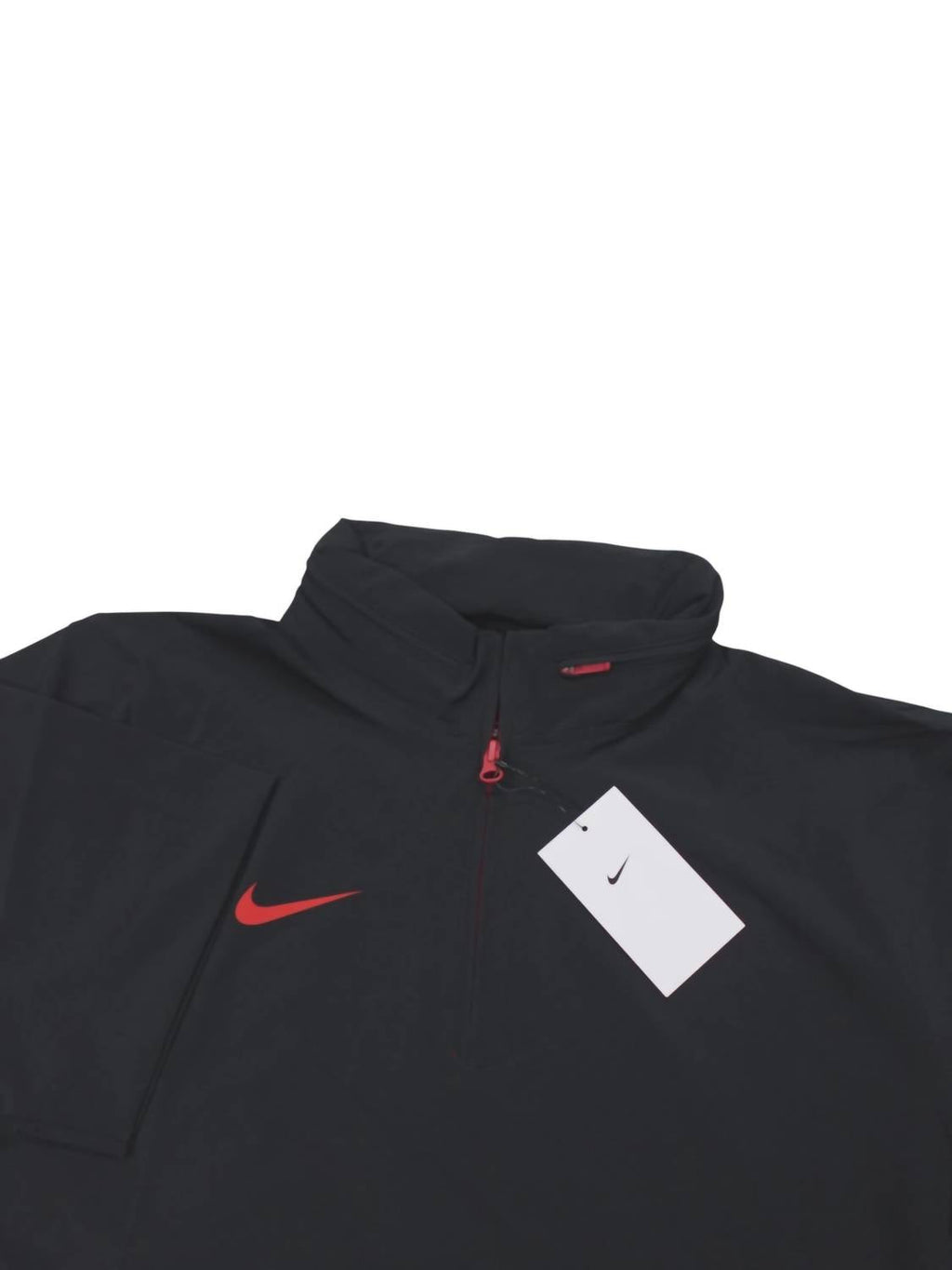 Men's Short-Sleeve Lightweight Coaches Jacket In Black/university Red