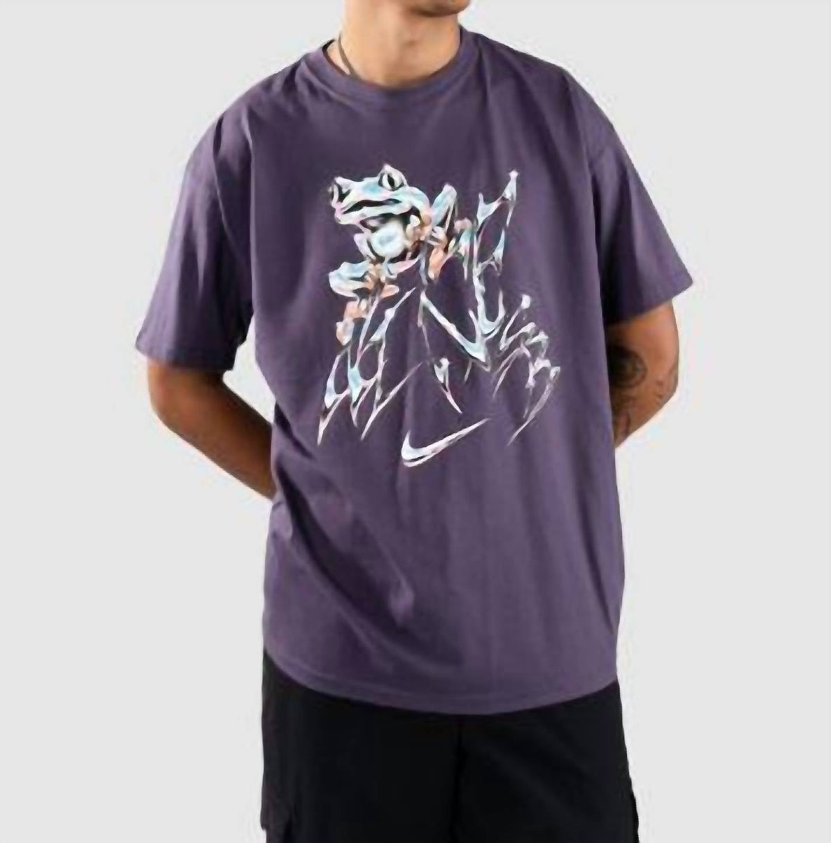 Men's Sb Frog Shirt In Dark Raisin