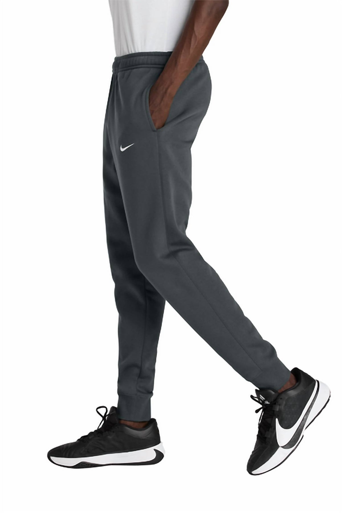 Club Fleece Jogger In Anthracite