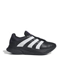adidas Originals EQT Predator sneakers, black with white three stripes and thick sole