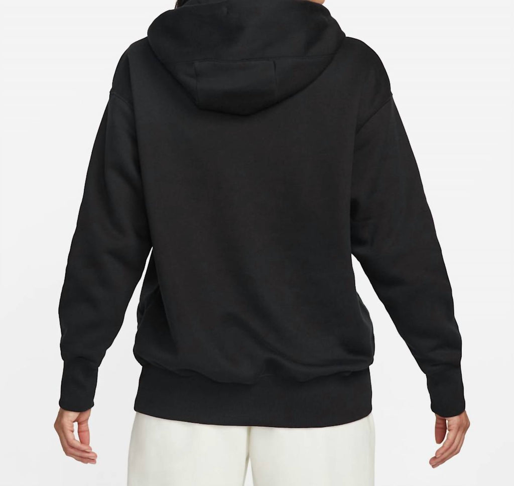 Women's Phoenix Fleece Oversized Pull Over Hoodie In Black