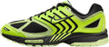 Nike Air Pegasus 2005 running sneakers in volt and black with lace-up